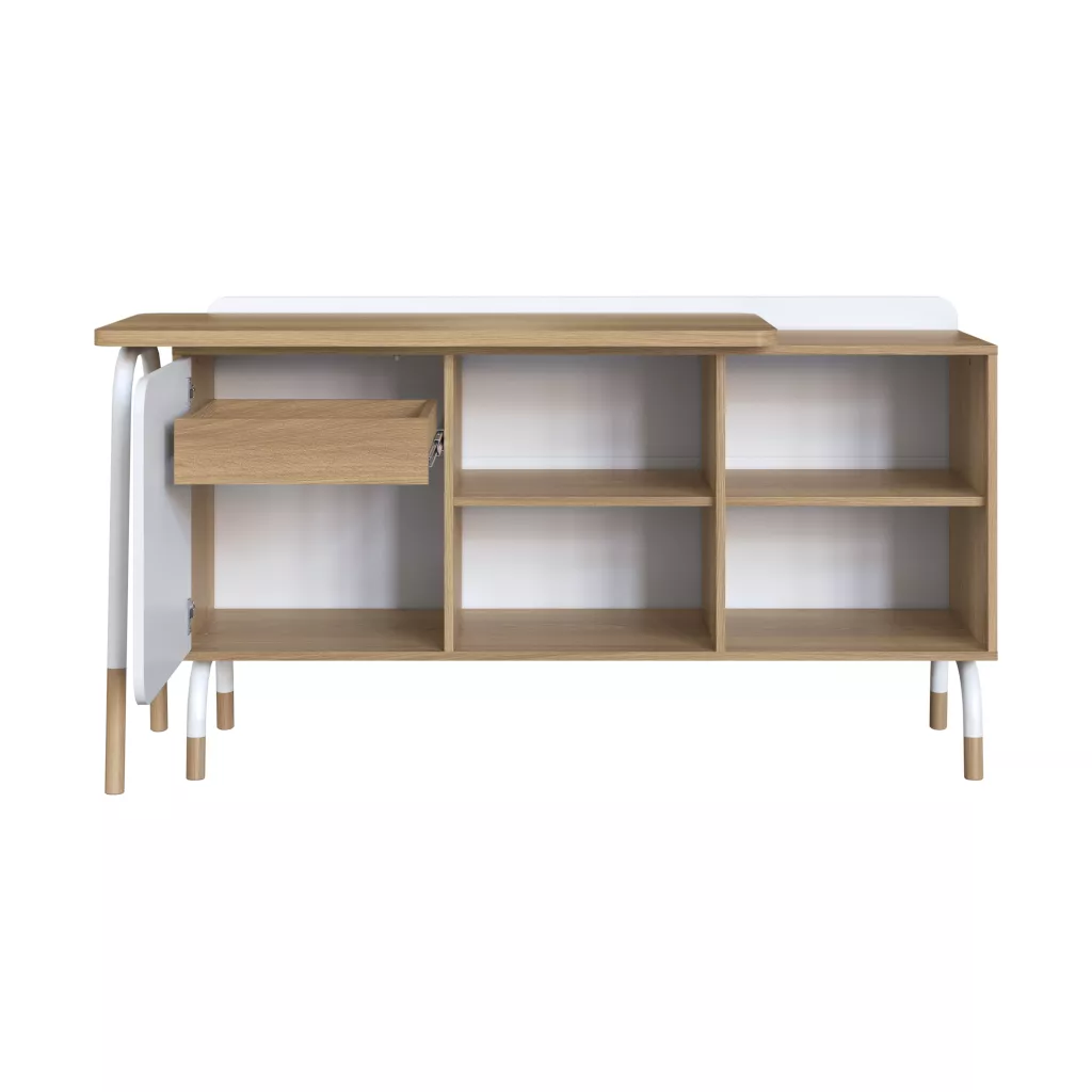 Conjunto Flexus Mesa Giratória e Balcão