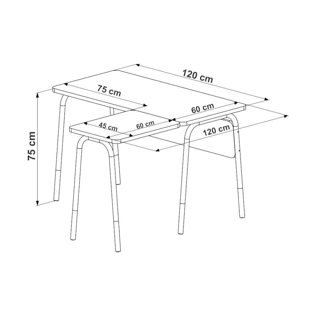 Estação De Trabalho Flexus 120cm