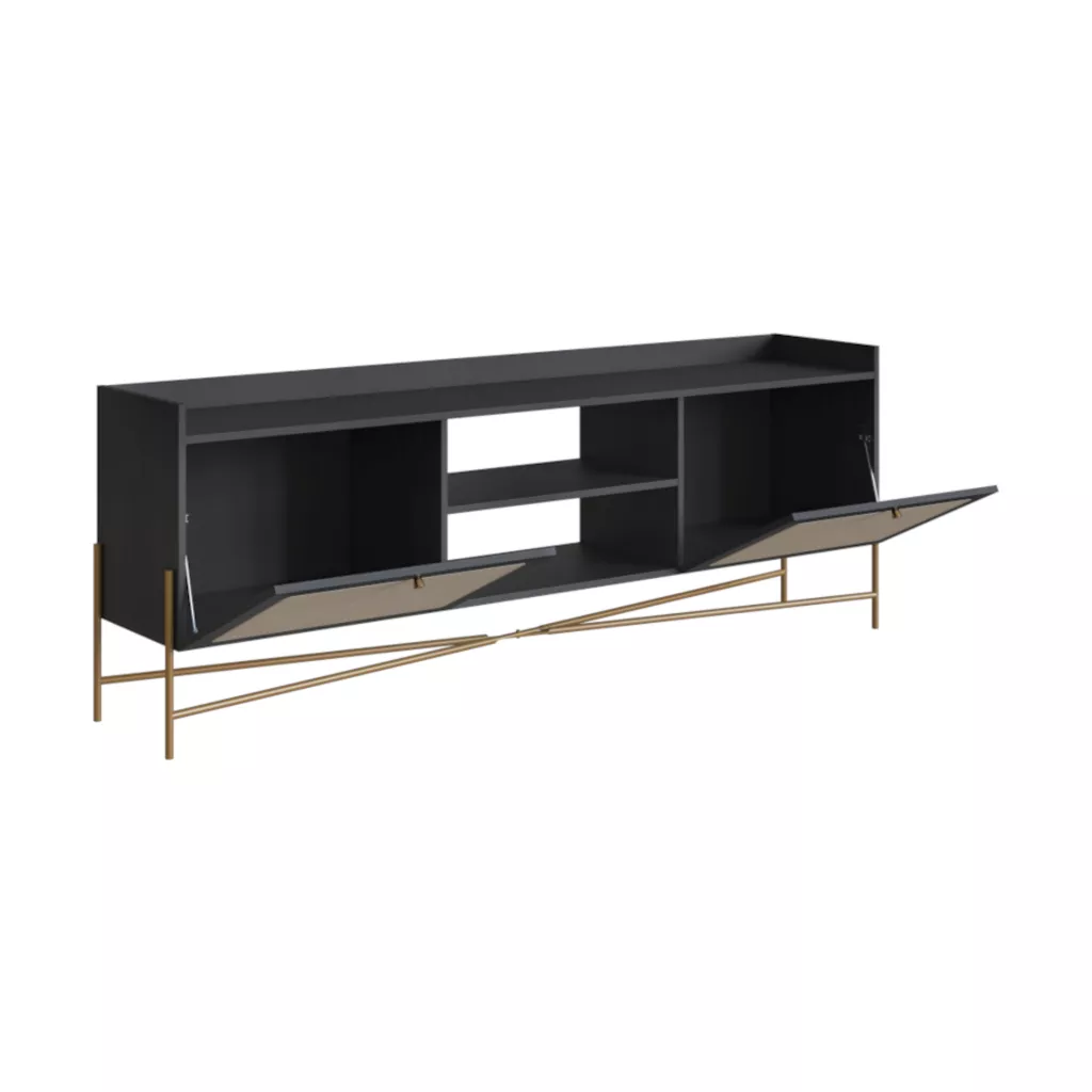 Rack Oslo Pés Em Aço