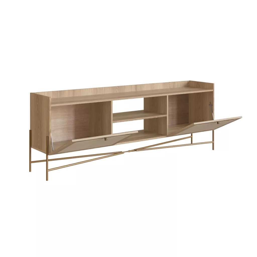 Rack Oslo Pés Em Aço