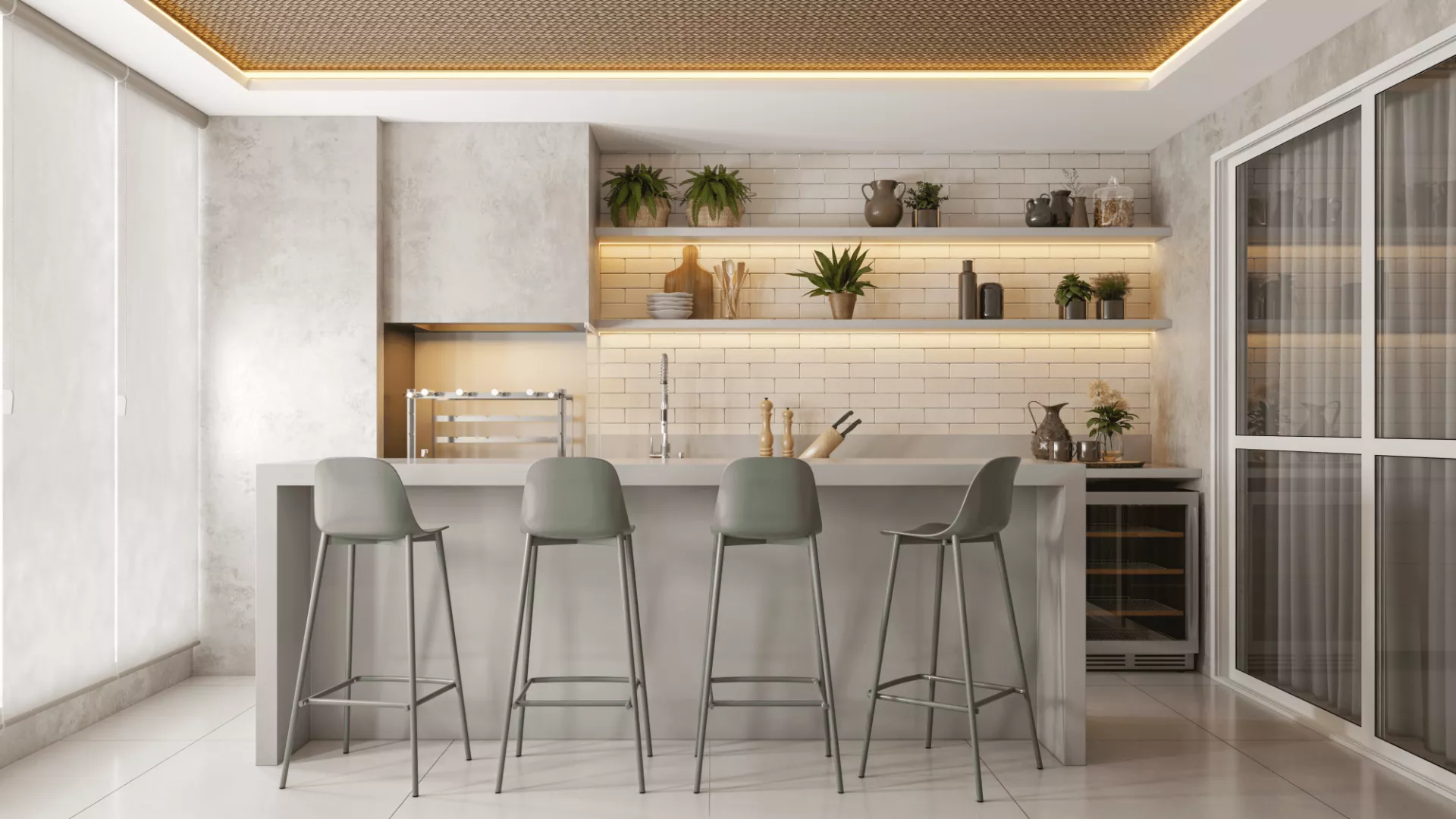 Banqueta Miami