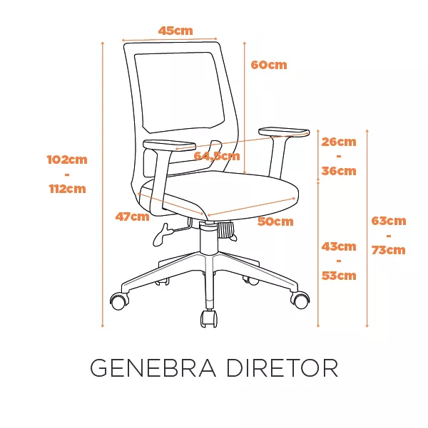Cadeira Genebra Diretor