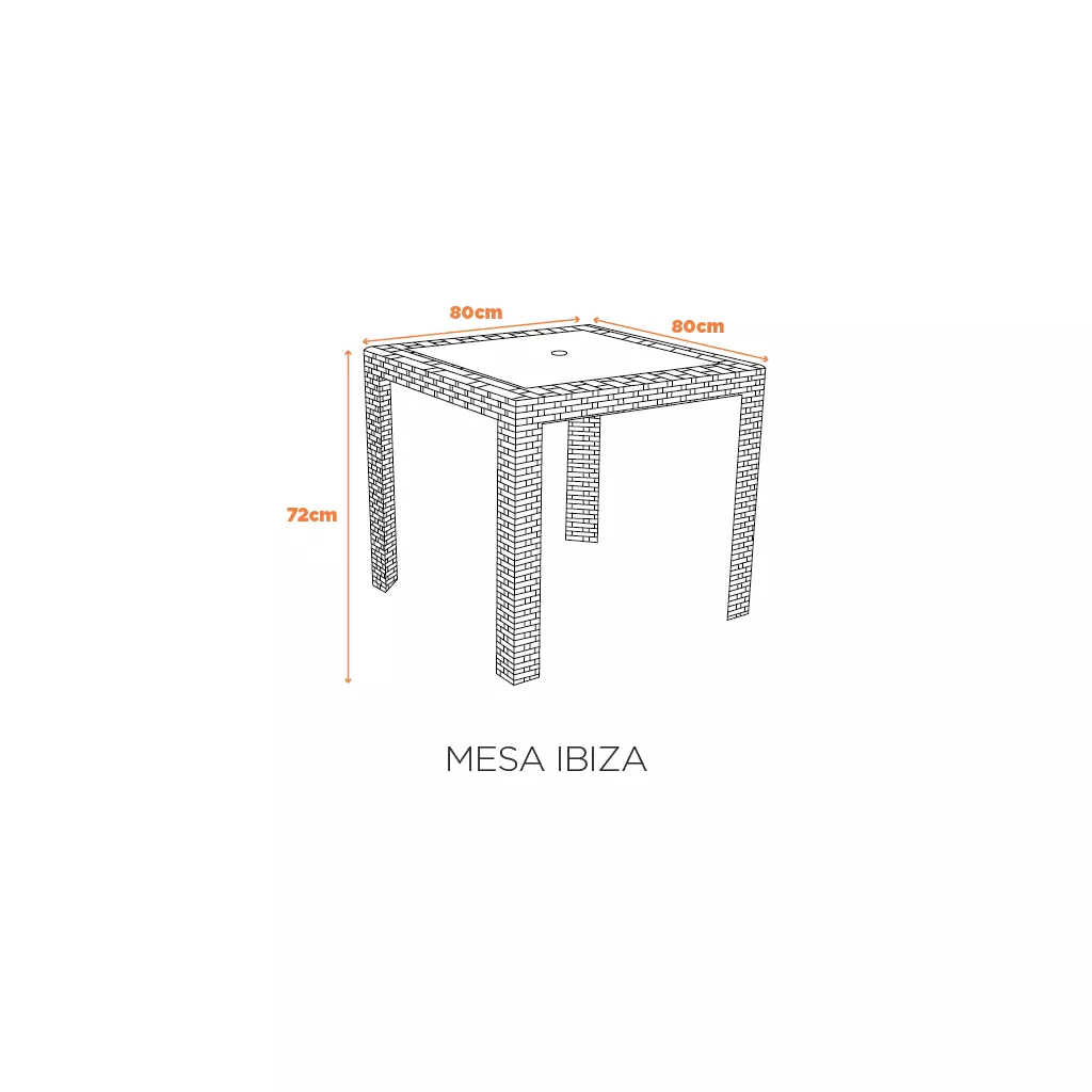 Mesa Ibiza