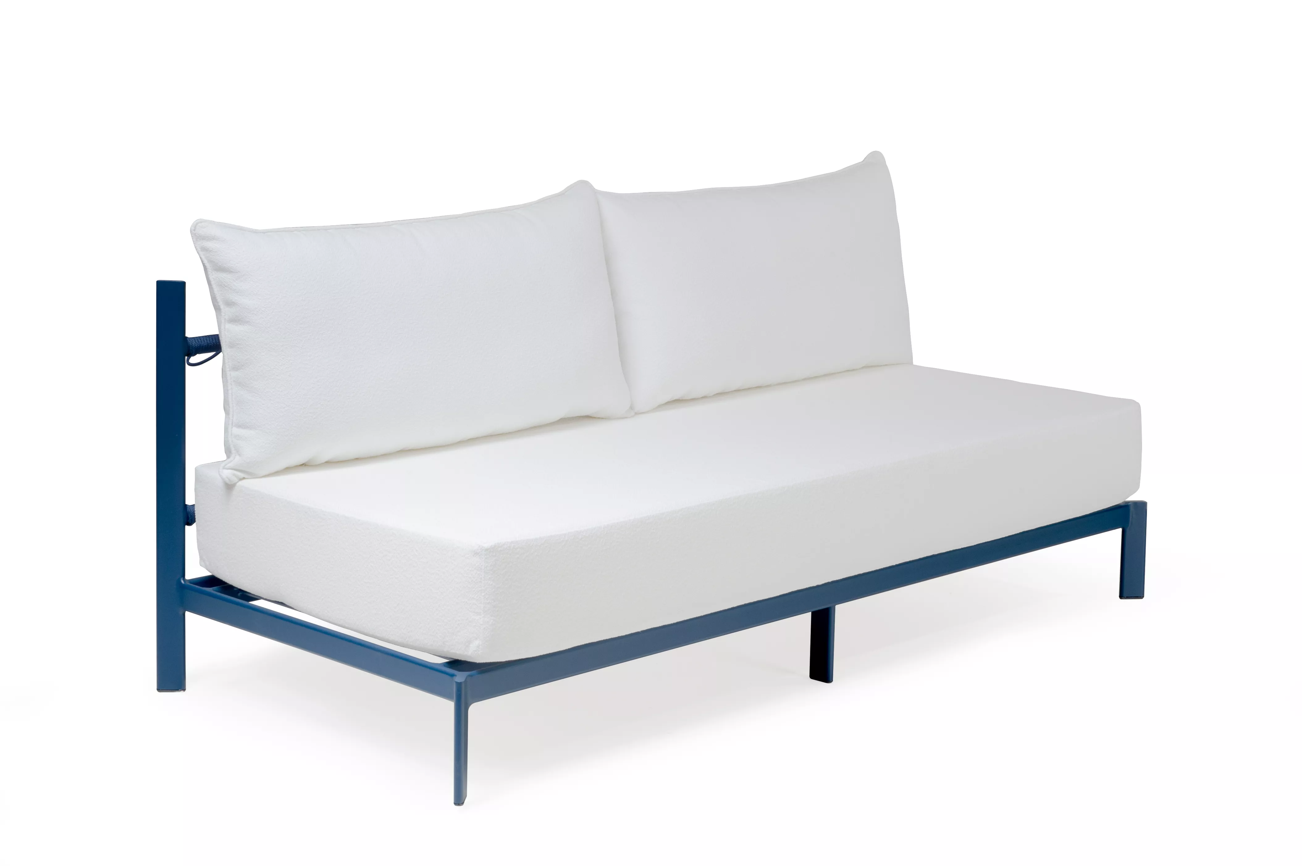 Sofá Beira-Mar Modular 2 Lugares Sem Braço