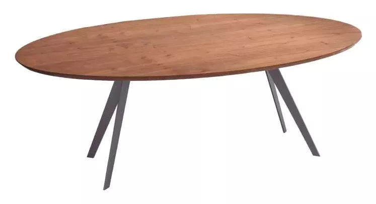 Mesa de Jantar Steel Oval